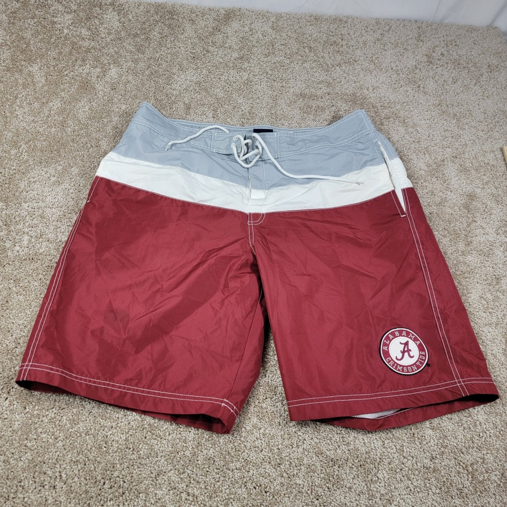 Alabama Crimson Tide‎ Men's Swim Trunks Board Shorts NCAA Size XL